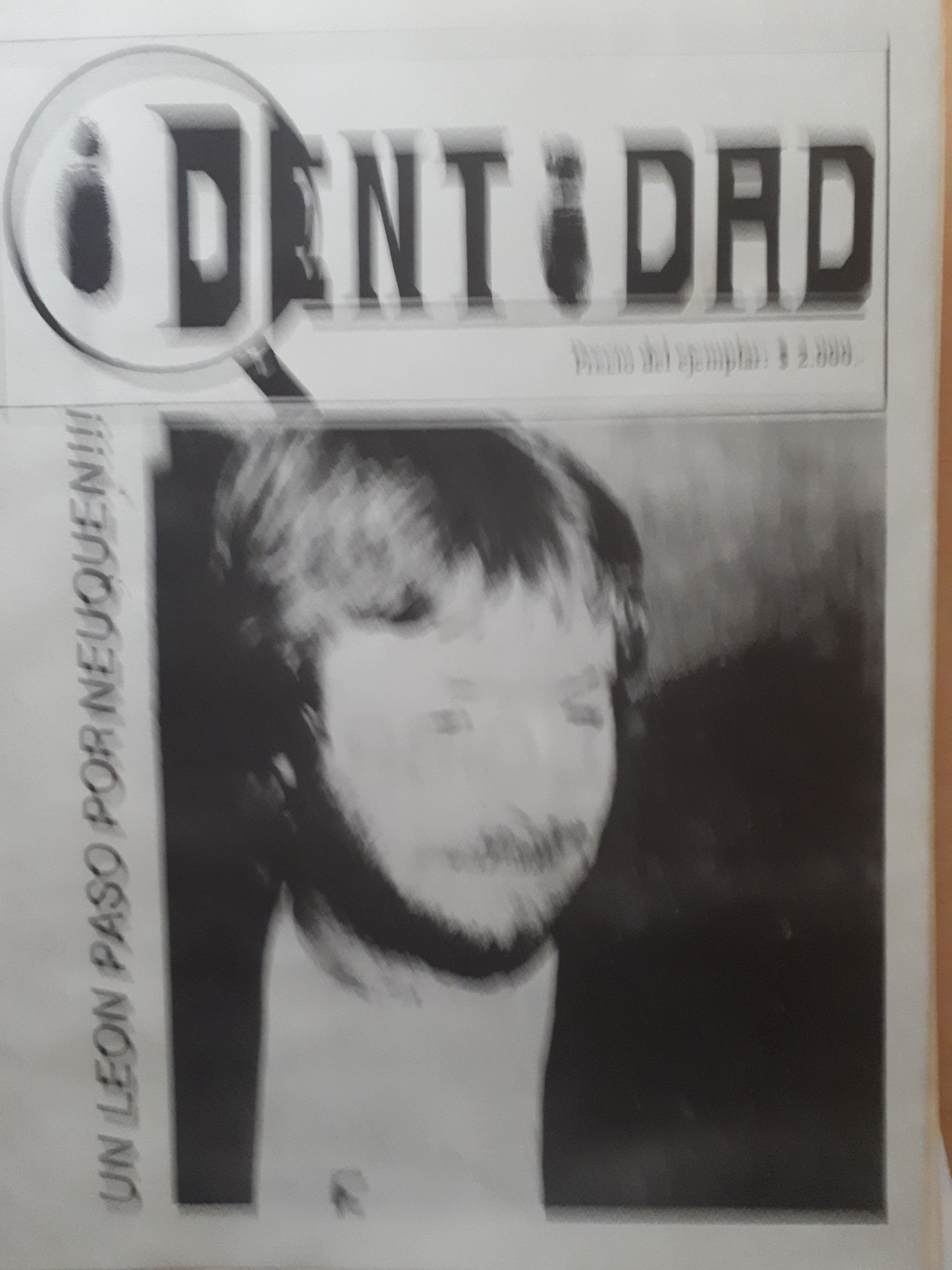 Portada Revista Identidad N°1