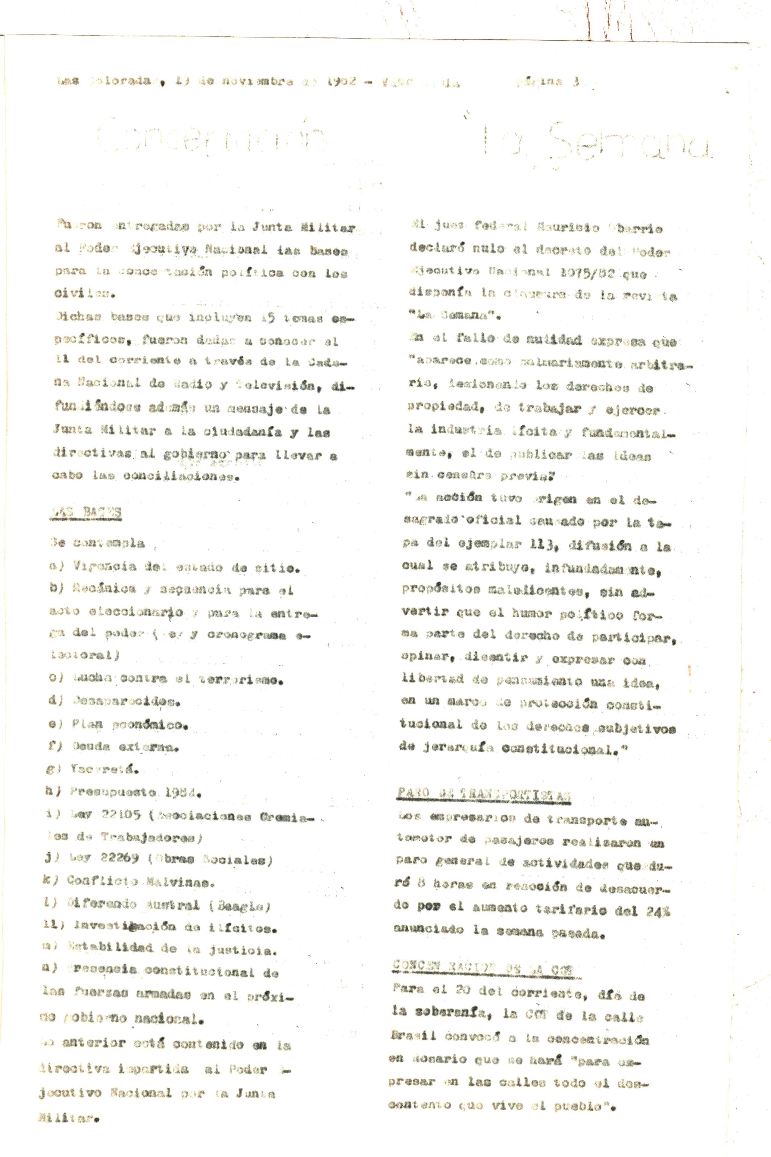 Vanguardia N° 3 – página 3