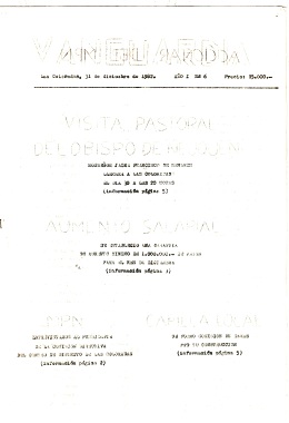 Vanguardia N° 6 – tapa