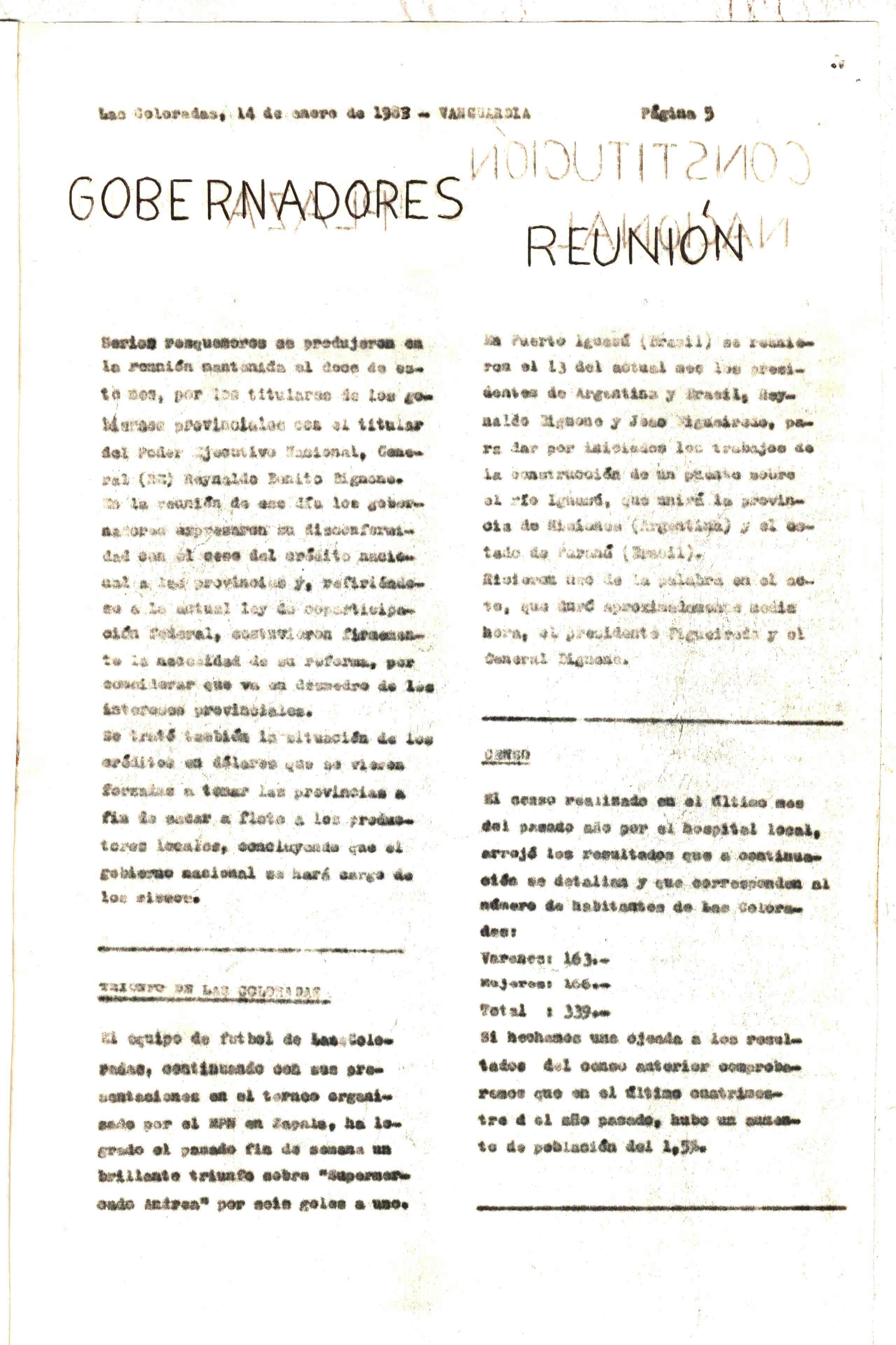 Vanguardia N° 7 – página 5