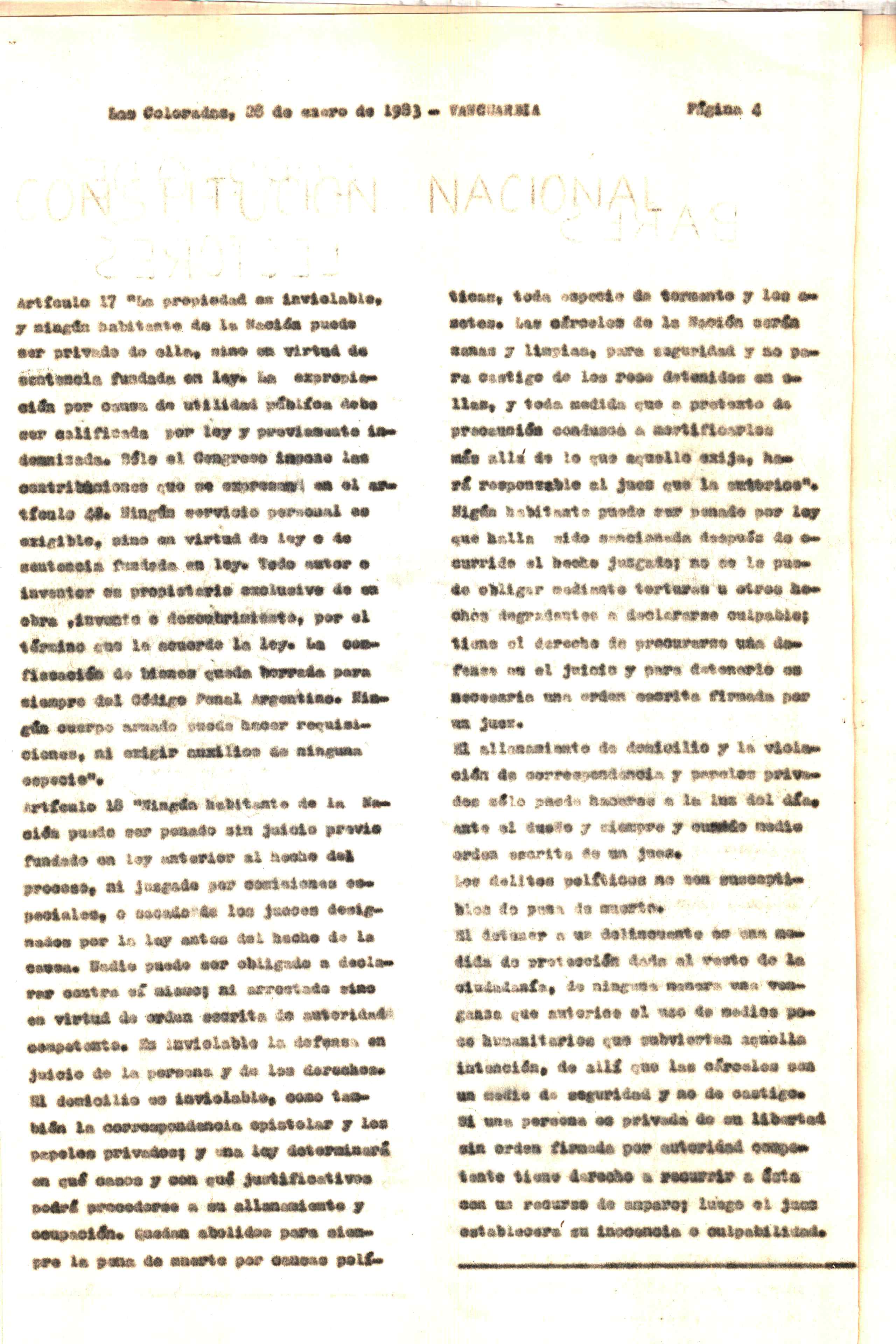 Vanguardia N° 8 – página 4